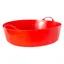 Red Gorilla Tub Flexi Large Shallow 35 Litres in Red